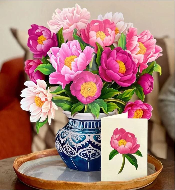 Mini Peony Paradise Card