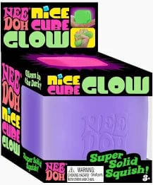 Nee Doh Glow Nice Cube