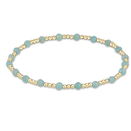 Gemstone Gold Sincerity 3mm - Amazonite