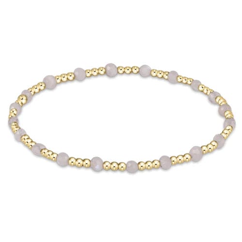 Gemstone Gold Sincerity 3mm - Moonstone