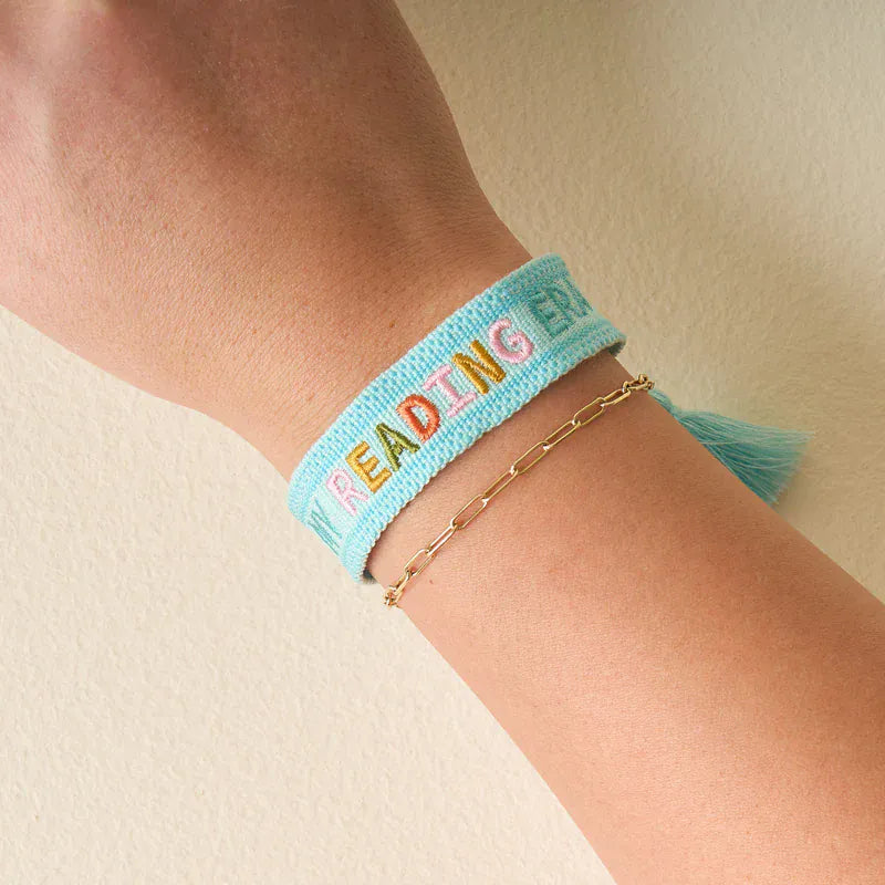 Woven Stacker Bracelet - In My Reading Era