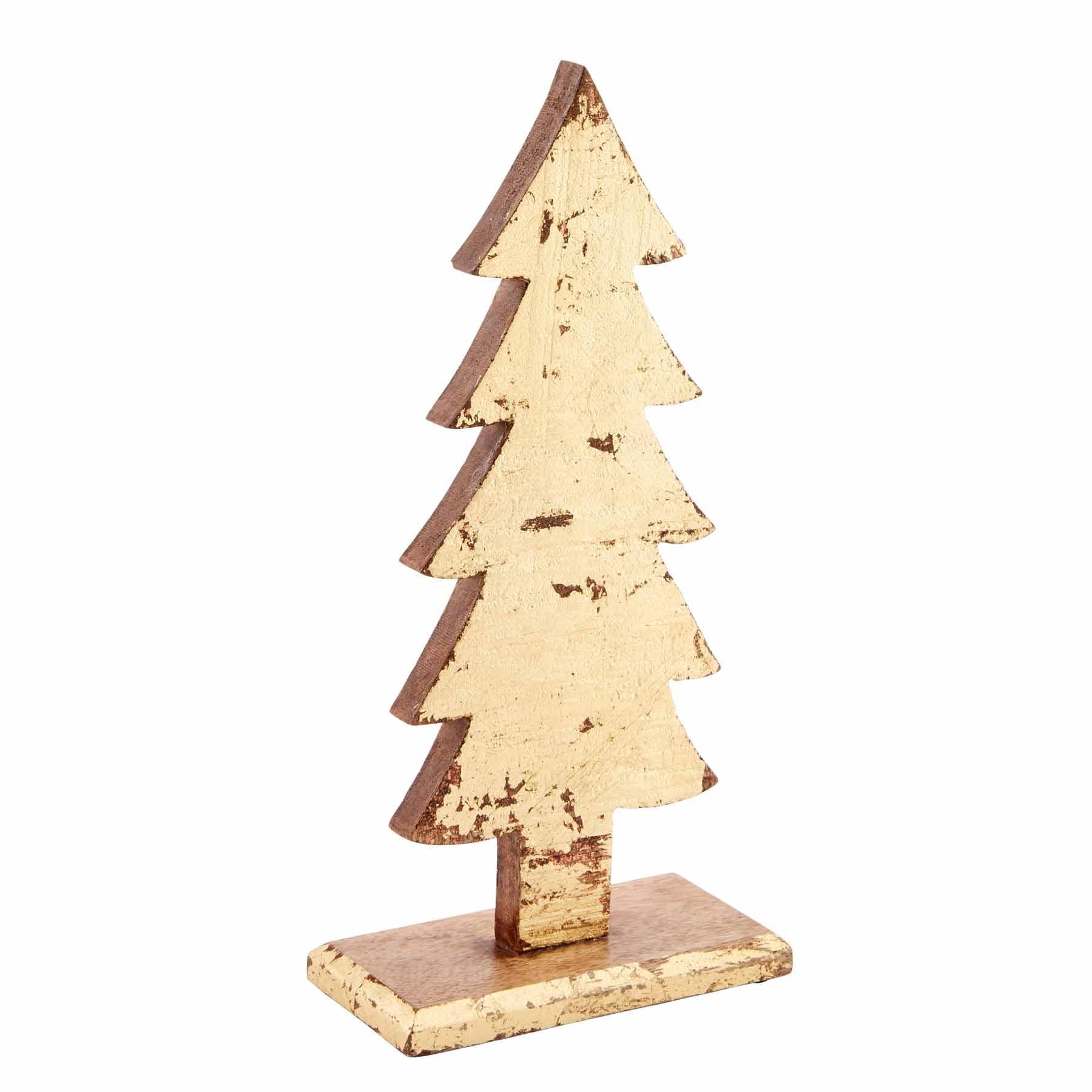 Metallic Wood Trees