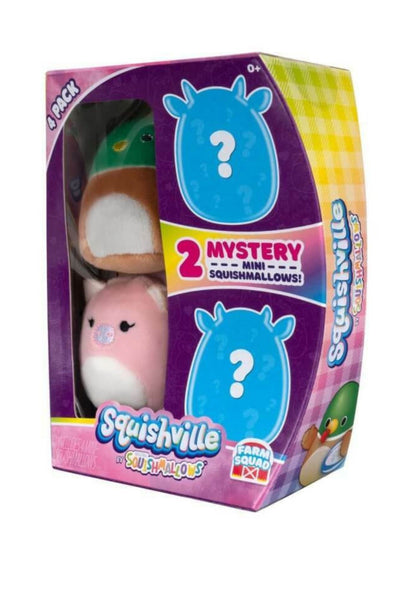 4 pack Mini Squishville by Squishmallows
