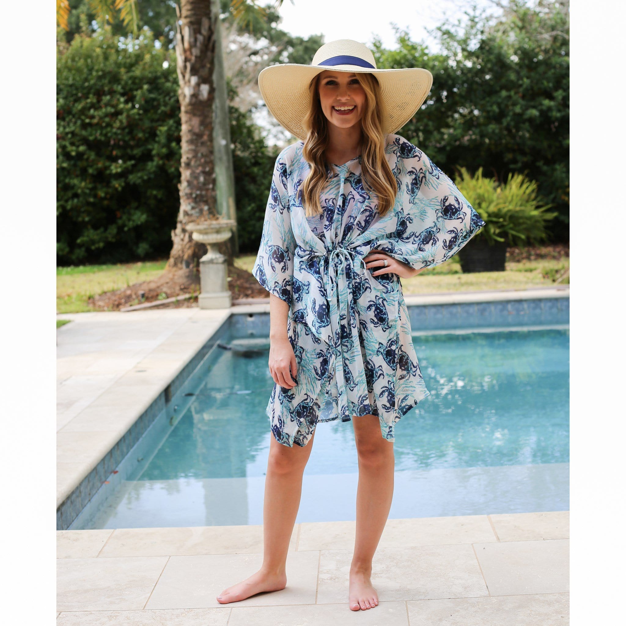 Caribbean Drawstring Cover Up