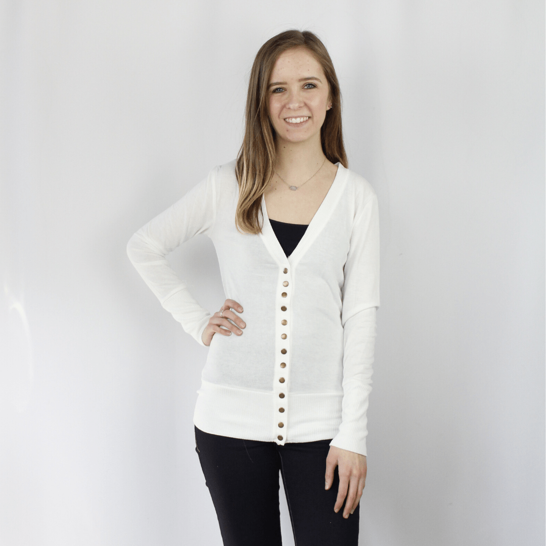 Snap Button Cardigan