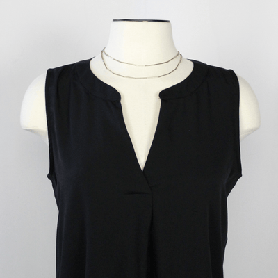 Dainty Bead Bar Necklace