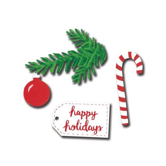Happy Holidays 3pk