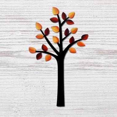 Fall Tree Shelf Display
