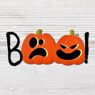BOO Jack O'Lantern Magnets S/3