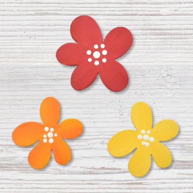 Spring Flower Magnets S/3