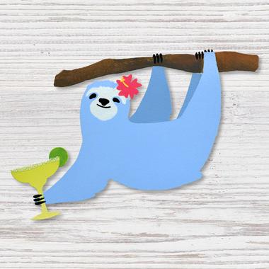 Slushy Sloth Magnet
