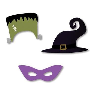 Halloween Costume Magnets S/3