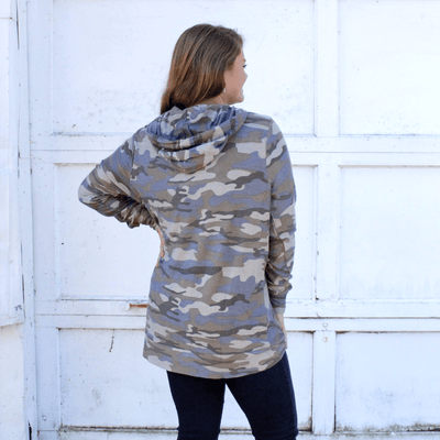 Dusty Camo Hooded Top
