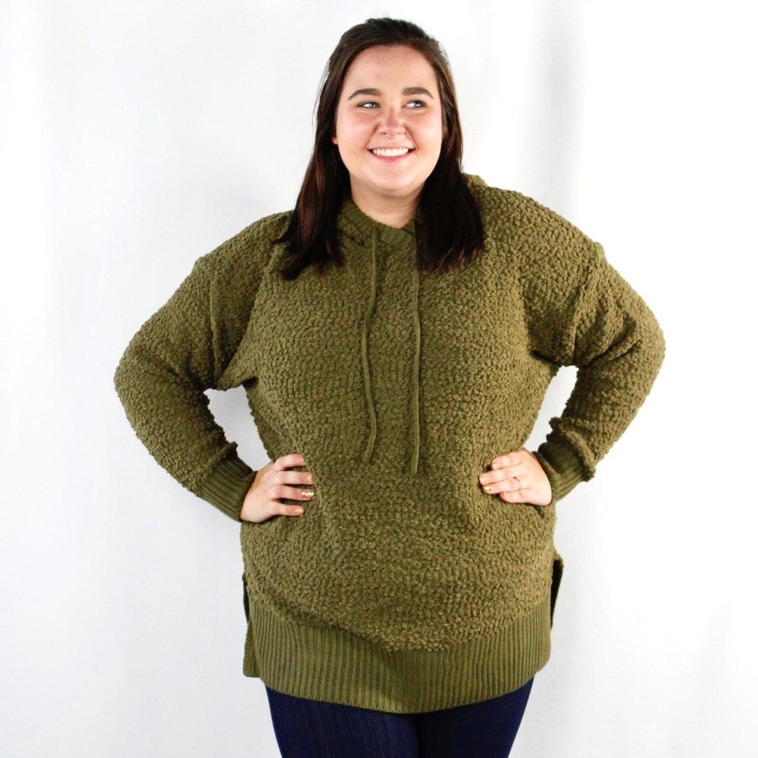Popcorn Hoodie Sweater