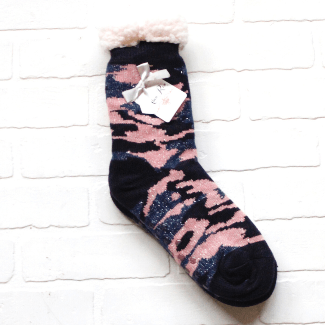 Camo Sherpa Bootie