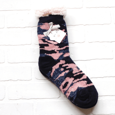 Camo Sherpa Bootie