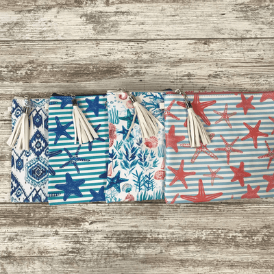 Tropical Crossbody Clutch