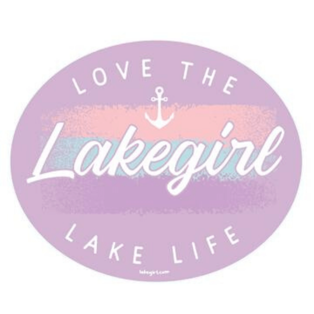 Lakegirl Vinyl Sticker