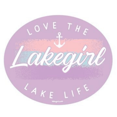 Lakegirl Vinyl Sticker