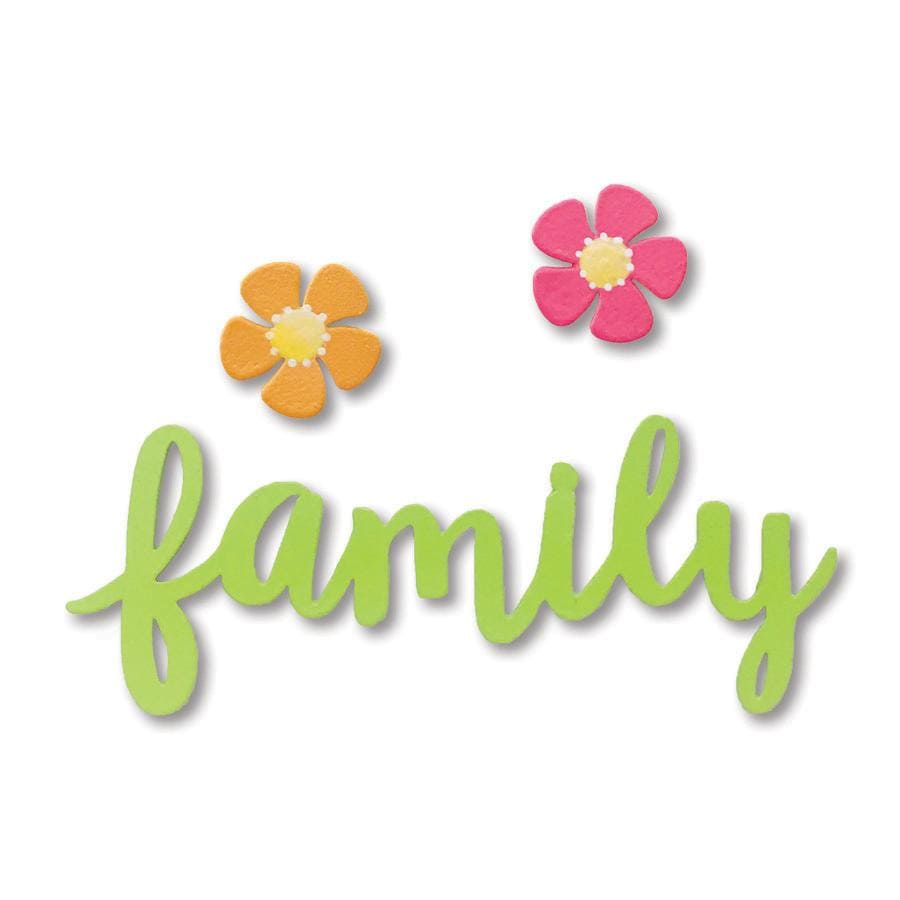 Family w/Flower Magnets S/3