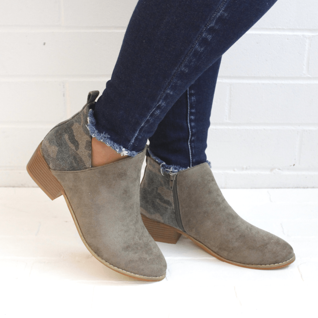 Camo Port Bootie