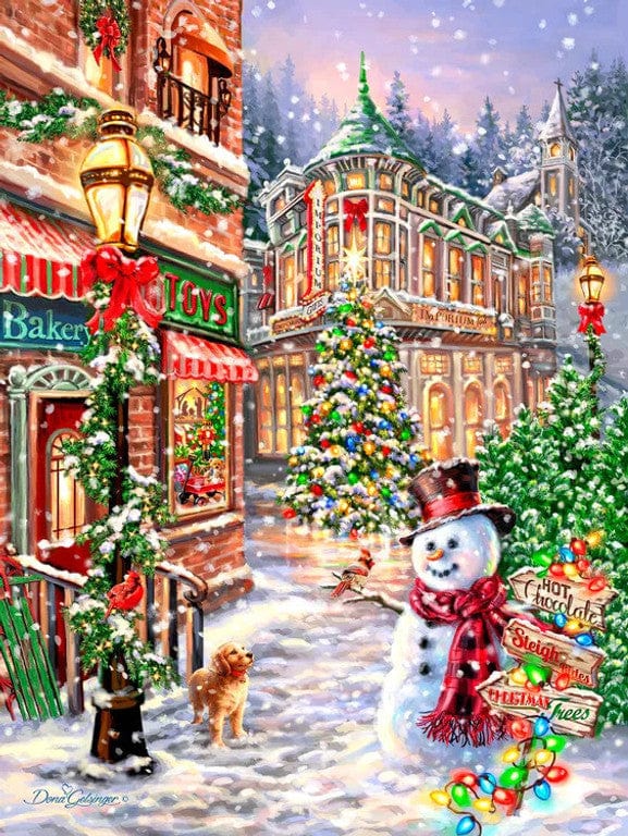 Merry Main Street Puzzle