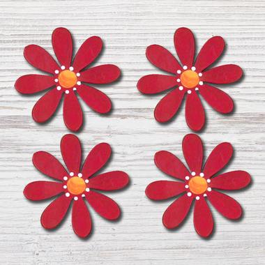 Flower Magnet S/4