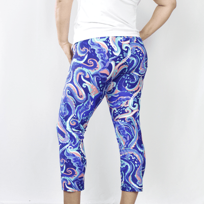 Royal Diana Slim Cropped Leggings