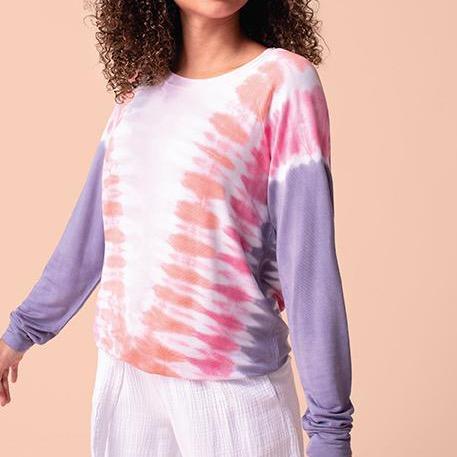 Orchid L/S Crew Neck Top