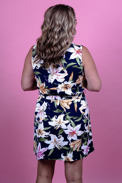 Tropical Floral Dress