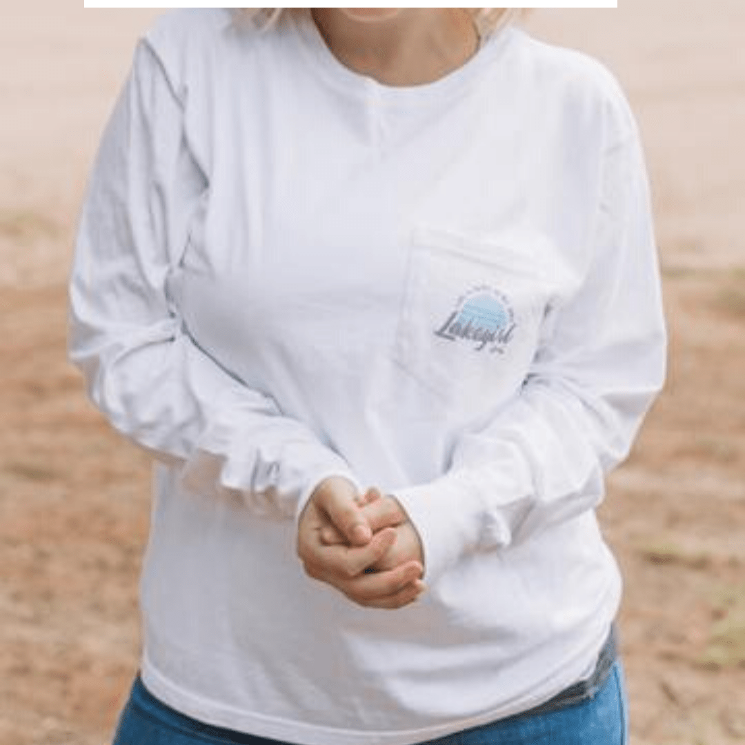 Piped Paddles Long Sleeve Pocket Tee