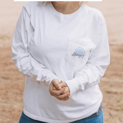 Piped Paddles Long Sleeve Pocket Tee