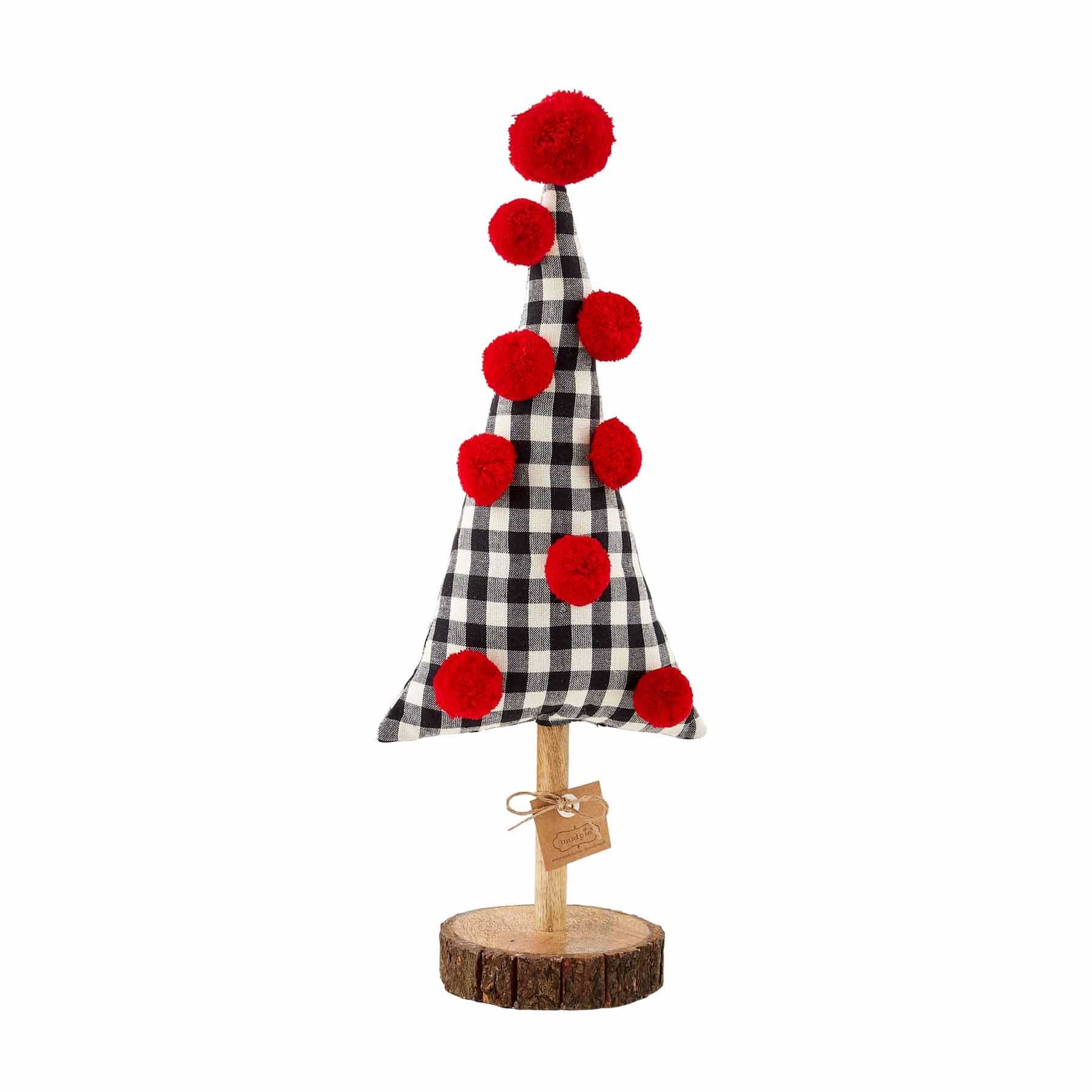 Large Buffalo Check Fabric Tree