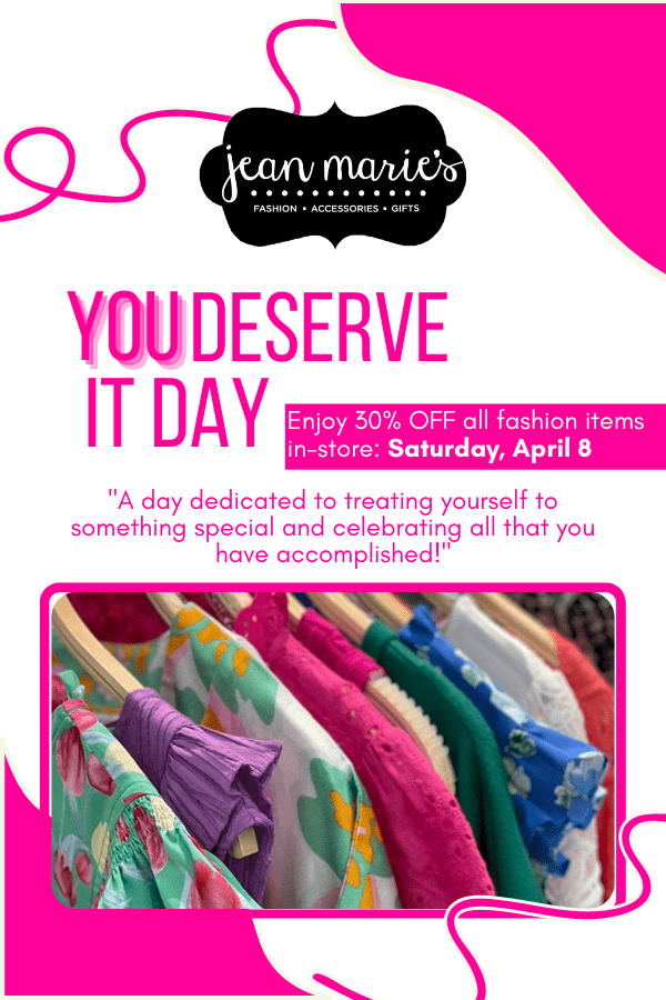 You Deserve It Day - FREE Event