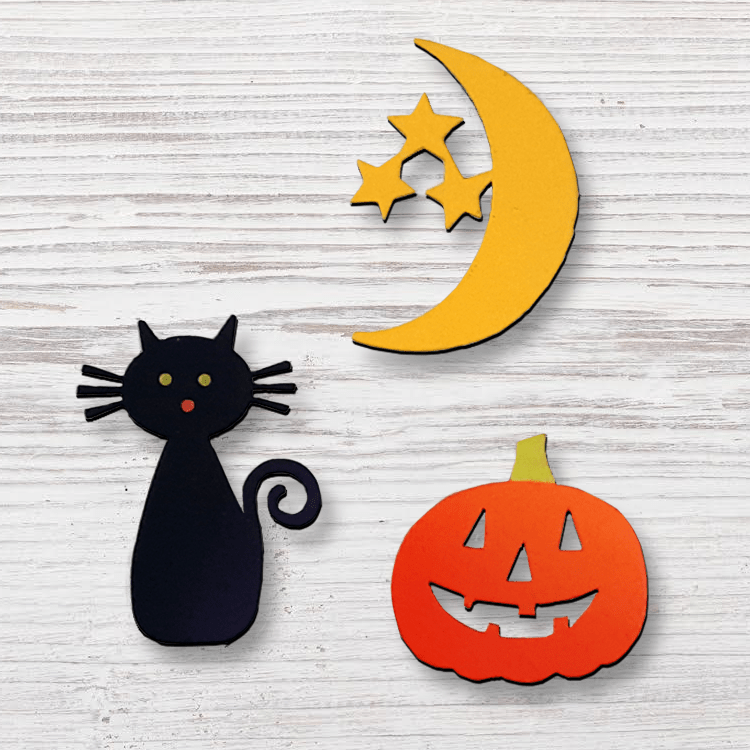 3 Pack Halloween Magnet