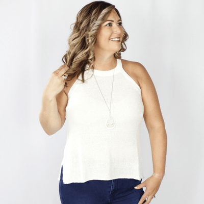 Halter Sweater Tank