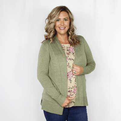 Solid Knit Cardigan