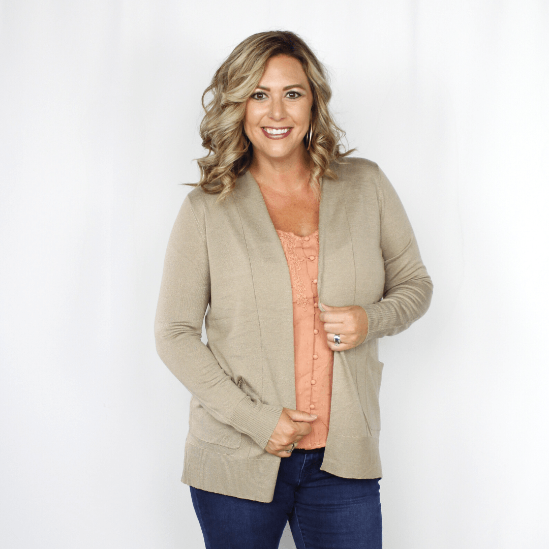Solid Knit Cardigan