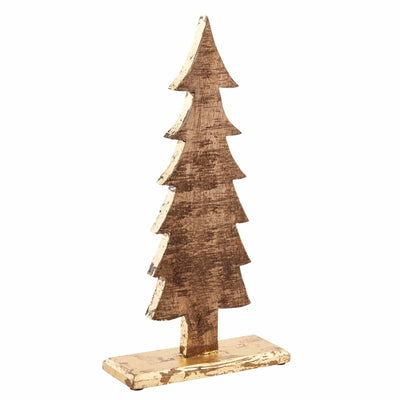Metallic Wood Trees