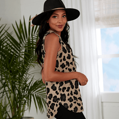 Leopard Effie Tank