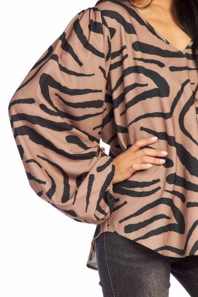 Tan Julia Top
