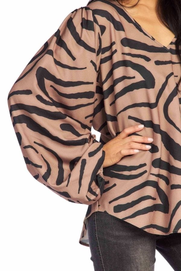 Tan Julia Top