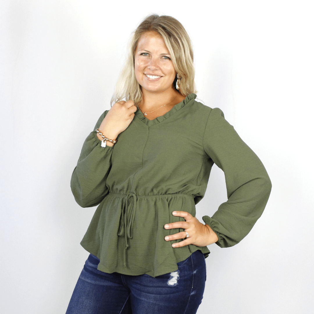 Olive Blouse