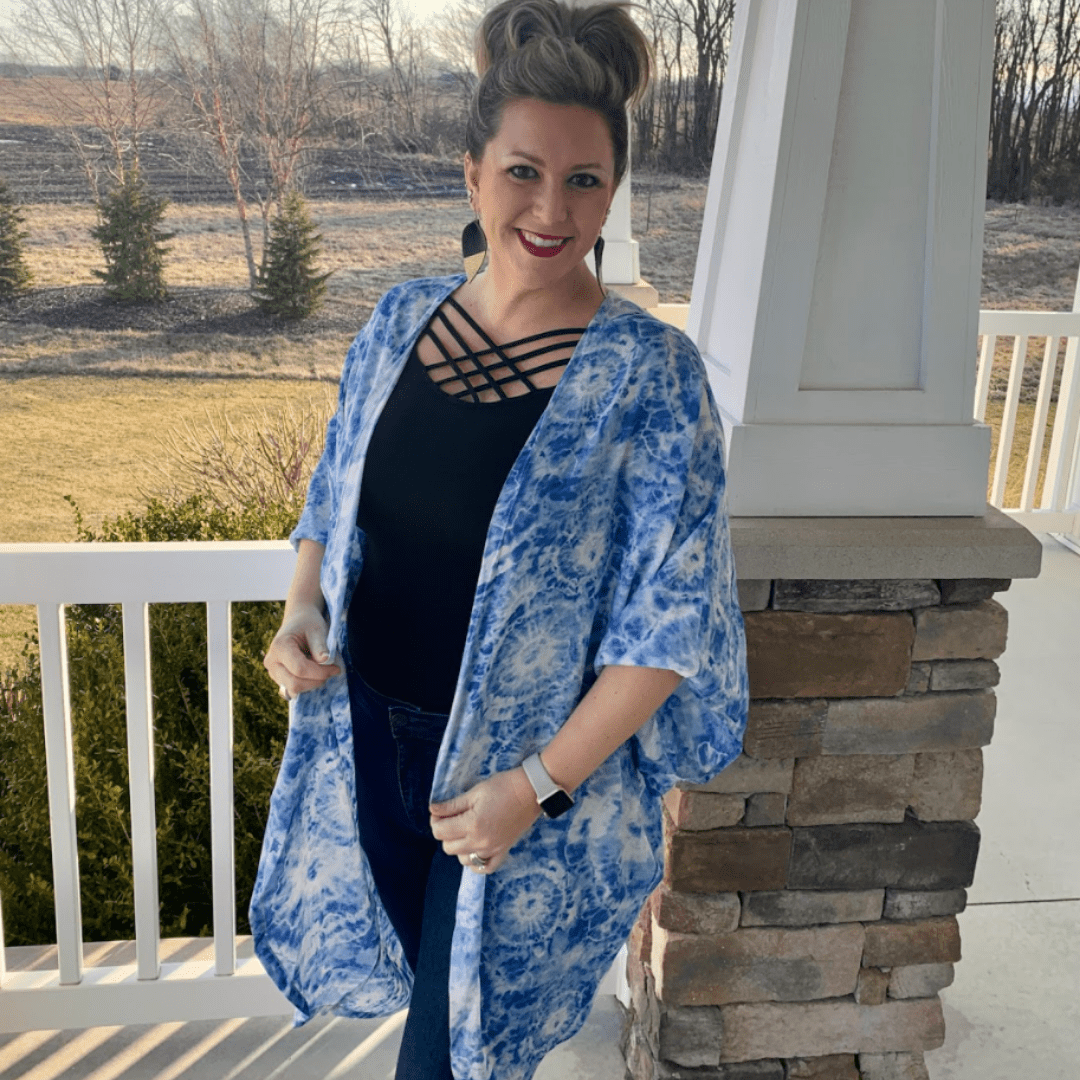 Tie-Dye Kimono