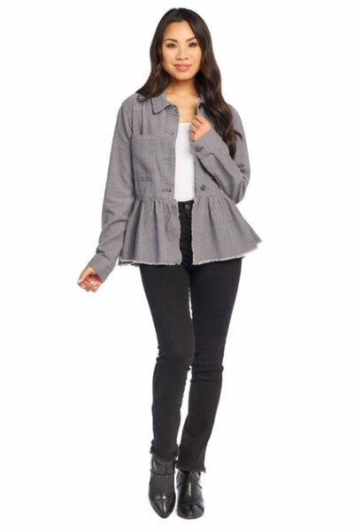 Gray Corduroy Banks Jacket