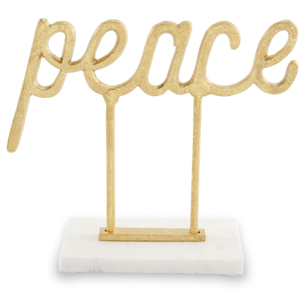 Peace Gold Sentiment Sitter