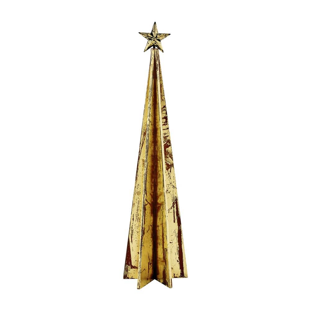 Large Metallic Tree Sitter