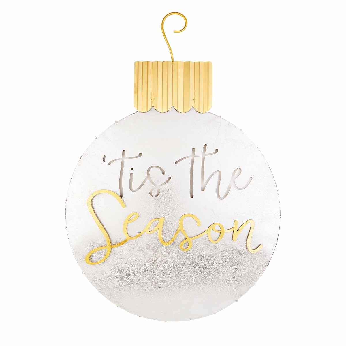 Silver Ornament Door Hanger