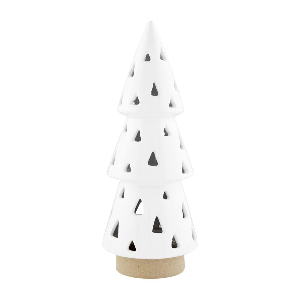 Triangle Ceramic Tree Lantern