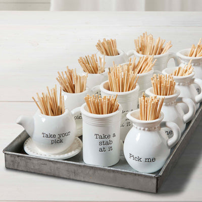 Circa Toothpick Holder